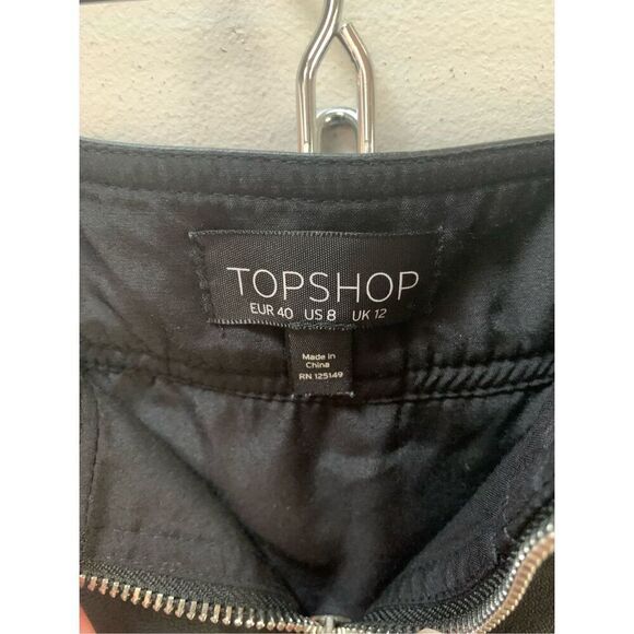Topshop Leather Skirt size 8 - Picture 4 of 4